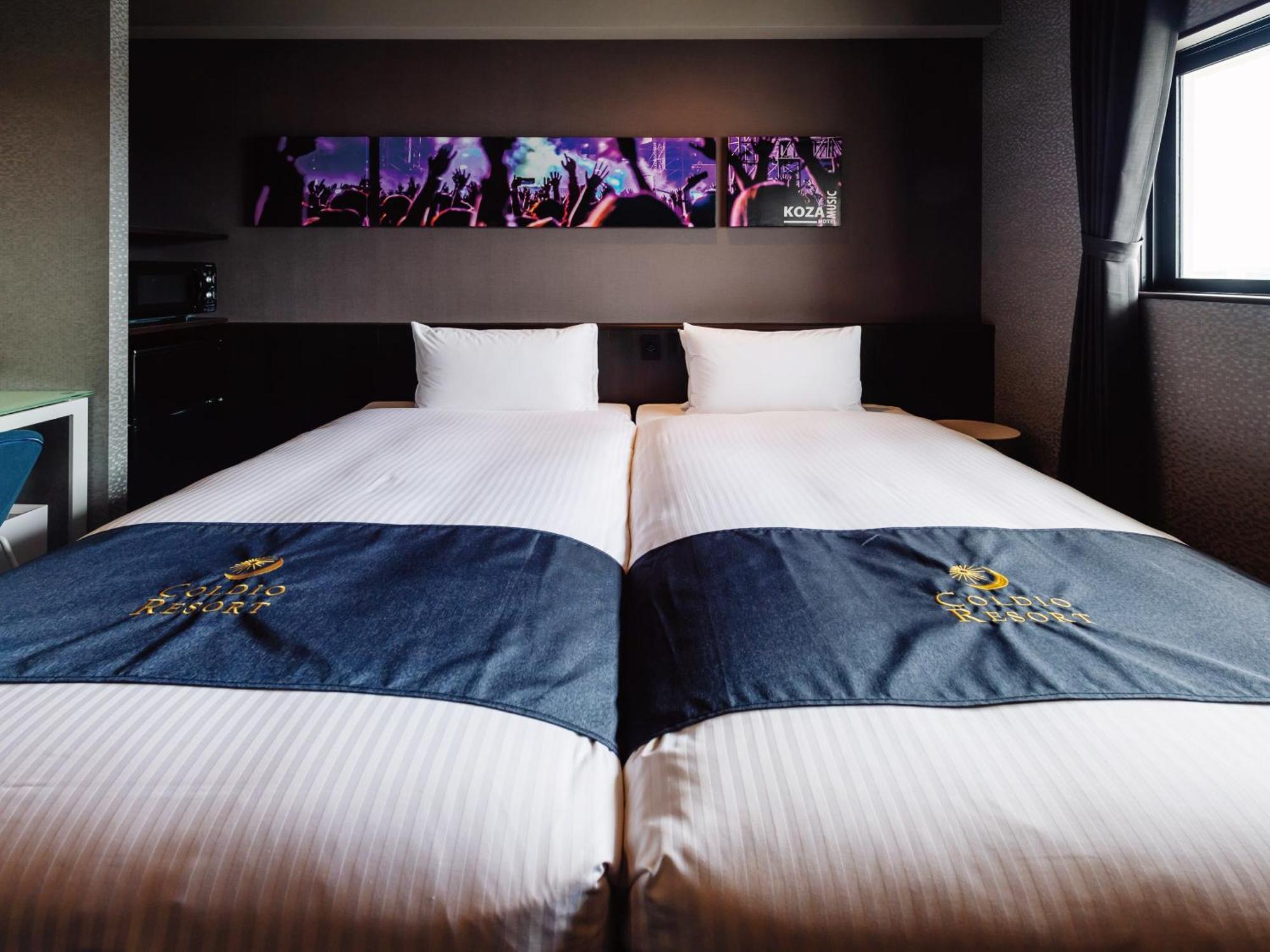 Music Hotel Koza By Coldio Premium Okinawa Exteriör bild
